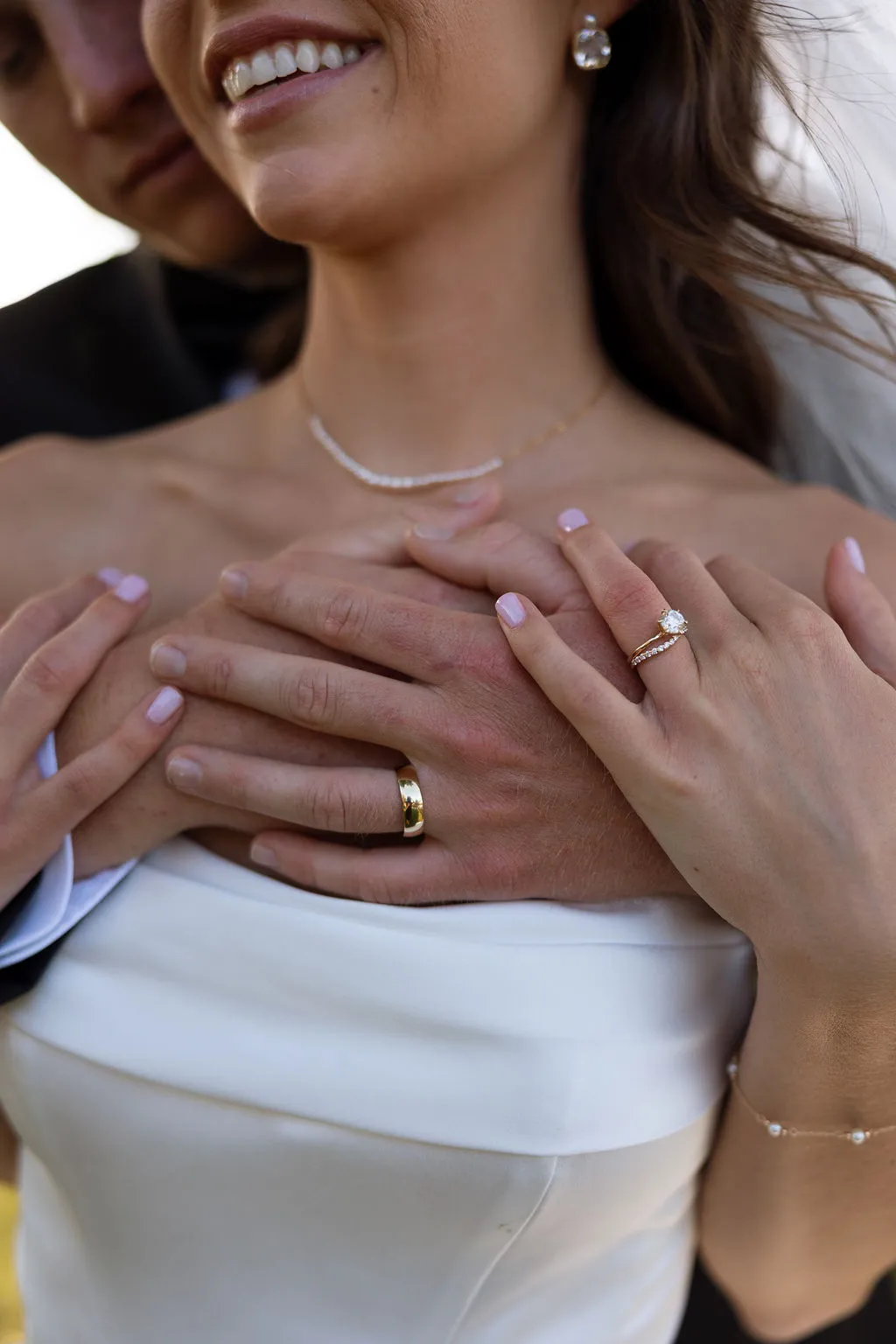 Wedding ring detail