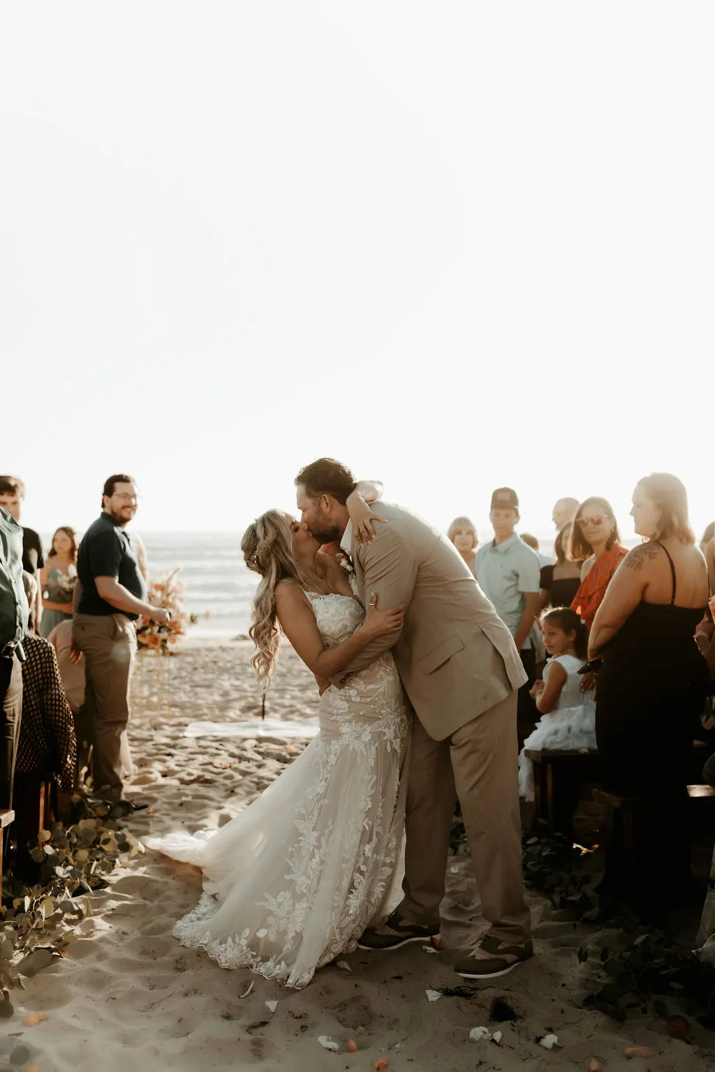Couple at golden hour