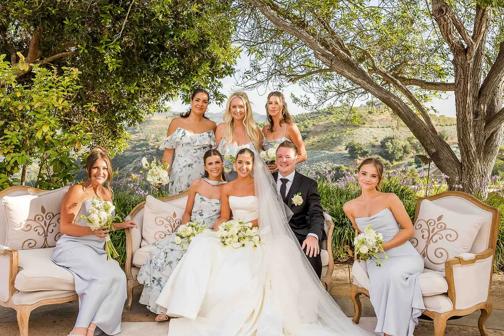 Bridesmaids at a Temecula wedding